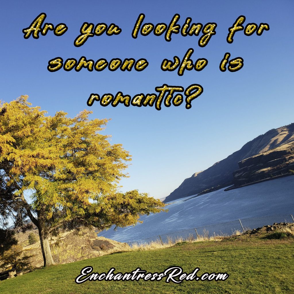 Are you looking for someone who is romantic?